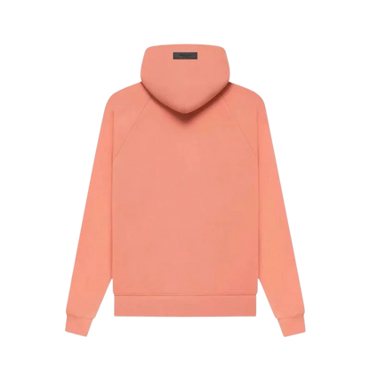 Fear Of God Essentials hoodie coral