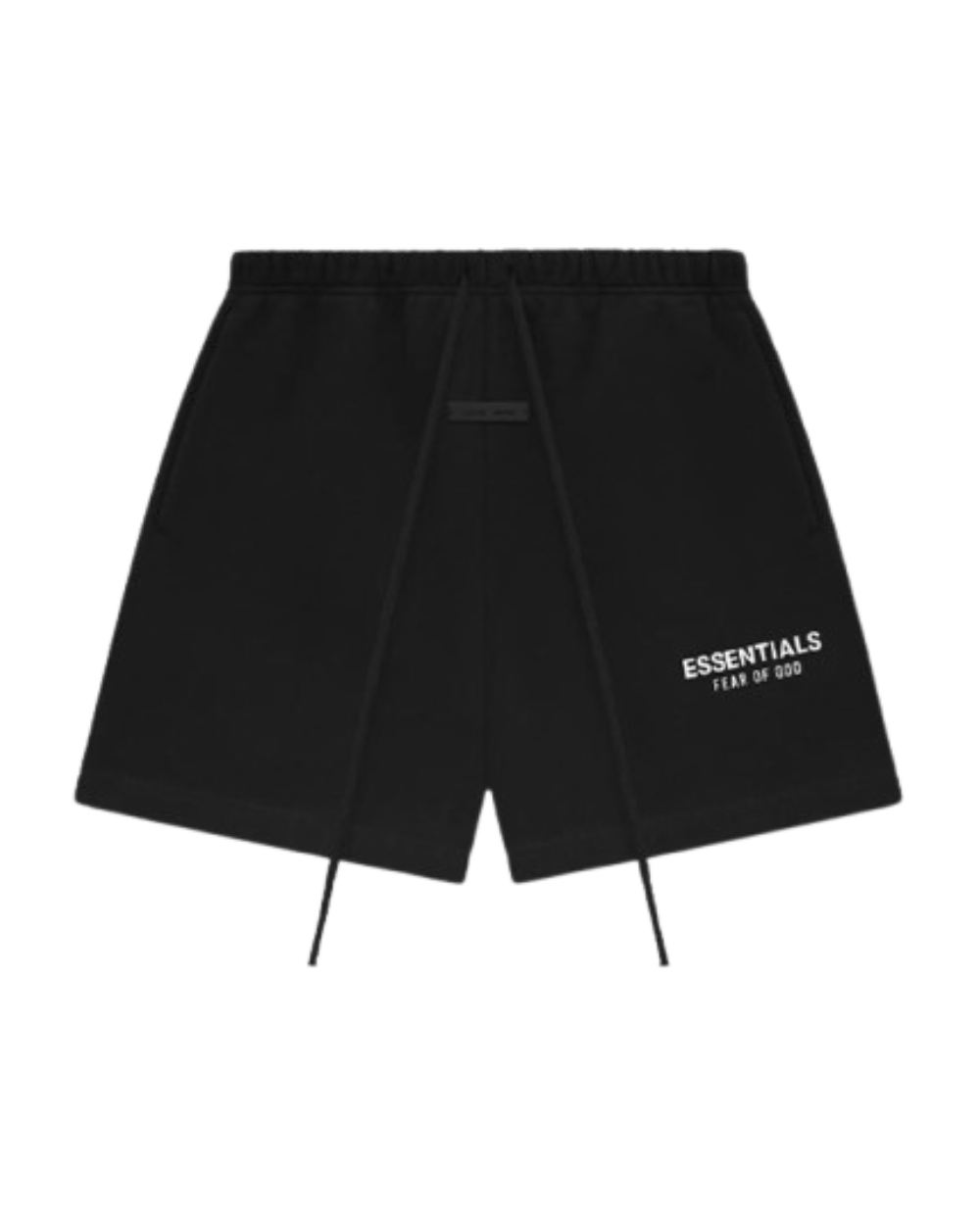 Essentials Fear Of God Jet black shorts 2025 - Slate8